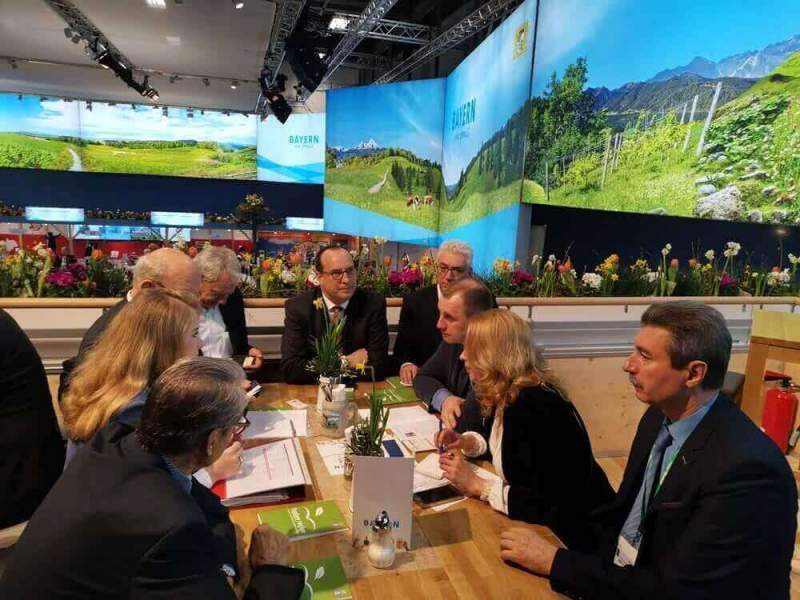 В рамках выставки «Зеленая неделя» в Берлине представители тамбовской делегации провели несколько деловых встреч