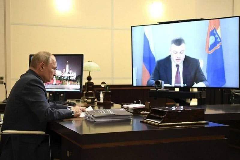 Президент России Владимир Путин пожелал удачи губернатору Тамбовской области на предстоящих выборах