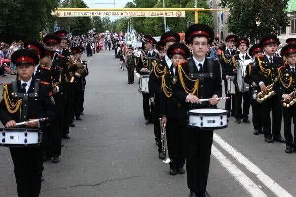 В Тамбовской области торжественно открылся фестиваль «Кадетская симфония»