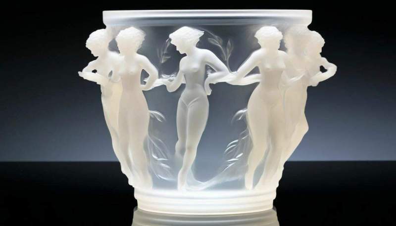 Роскошные вазы Bacchantes от Lalique