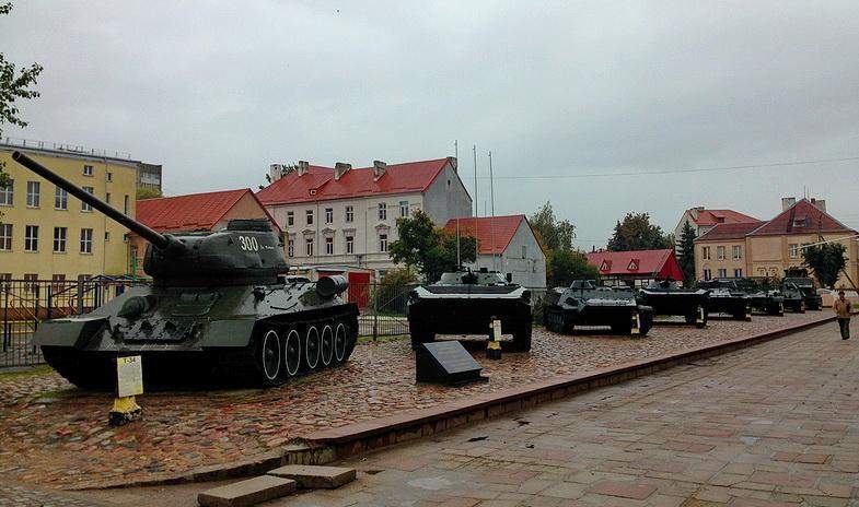 Музей военной техники в г. Советск