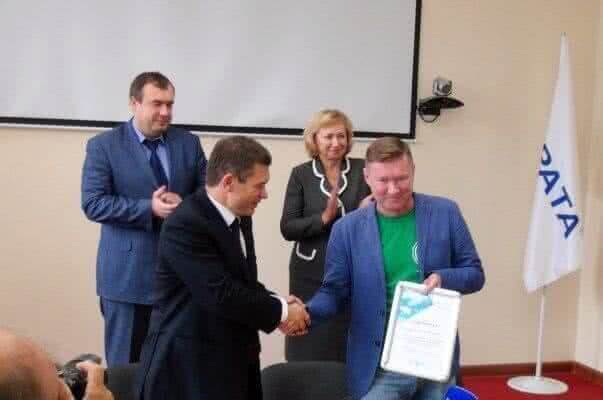 Организация «Зеленый патруль» вручила «зеленый» сертификат предприятию химической промышленности Тамбовщины